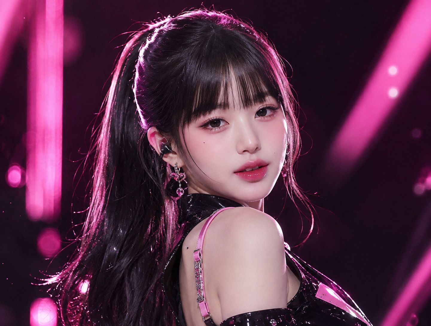 Pink-Black Highlight